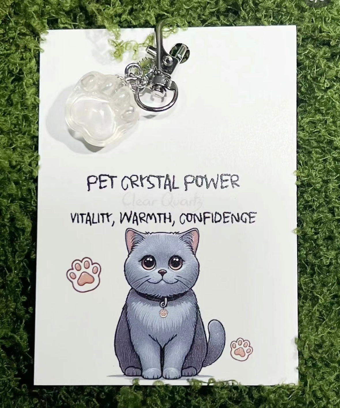 Pet Crystal Charms-cat