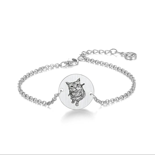 Cat Bracelet-silver