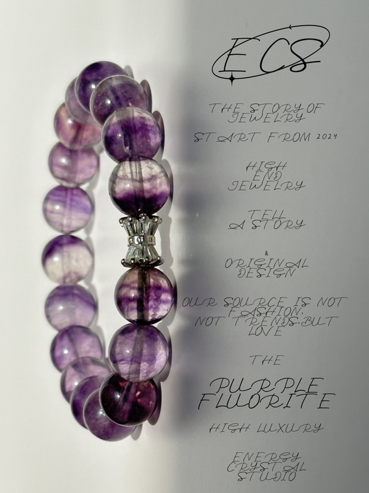 Purple Jade Fairy Purple Fluorite Sterling Silver Accessory