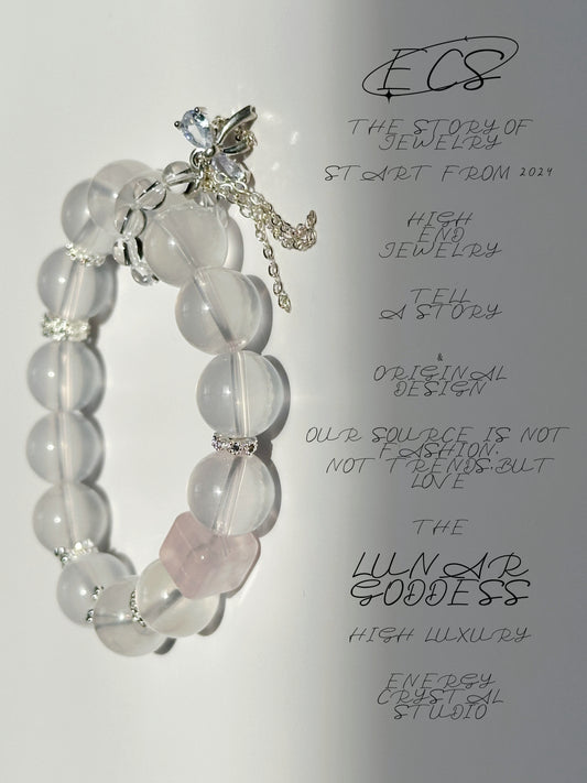 Soft and Creamy Creamy Crystal S925 Silver Accessories